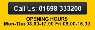 Call Us On 01698 333200